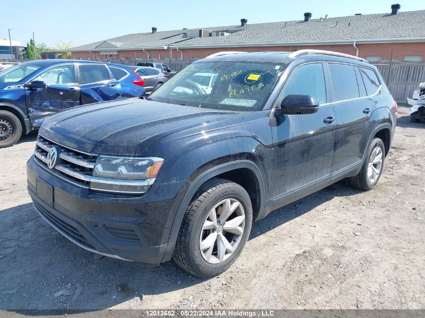 2018 Volkswagen Atlas VIN: 1V2HR2CA7JC513477 Lot: 12013652