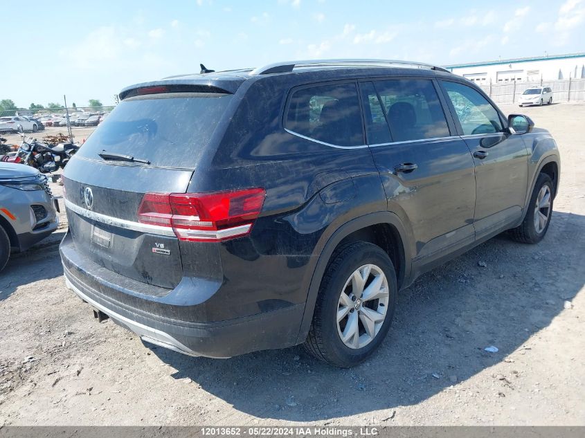 2018 Volkswagen Atlas VIN: 1V2HR2CA7JC513477 Lot: 12013652