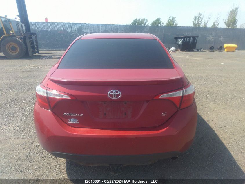 2014 Toyota Corolla Le VIN: 2T1BURHE9EC184997 Lot: 12013661