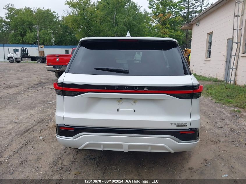 2024 Lexus Tx 500H VIN: 5TDABAB66RS004005 Lot: 12013670