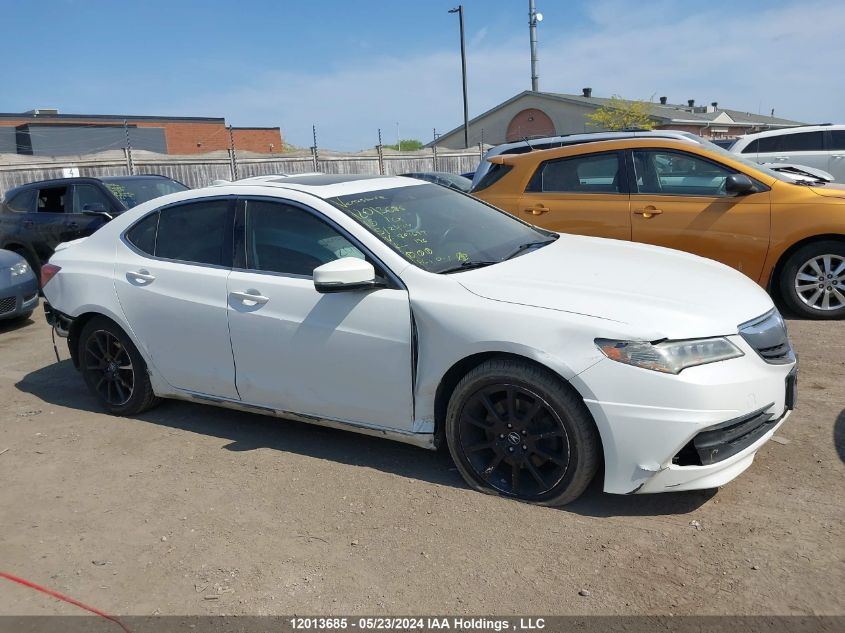 2015 Acura Tlx VIN: 19UUB3F58FA801697 Lot: 12013685