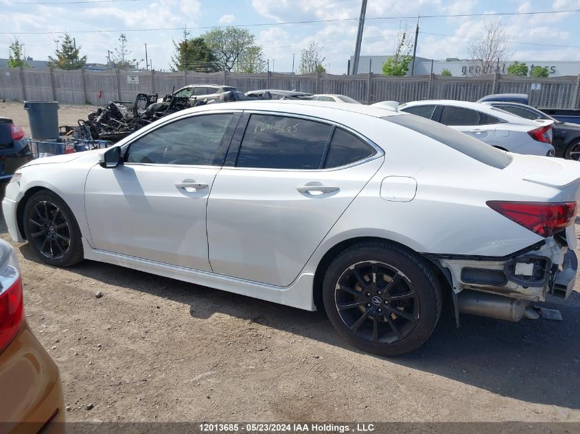 2015 Acura Tlx VIN: 19UUB3F58FA801697 Lot: 12013685