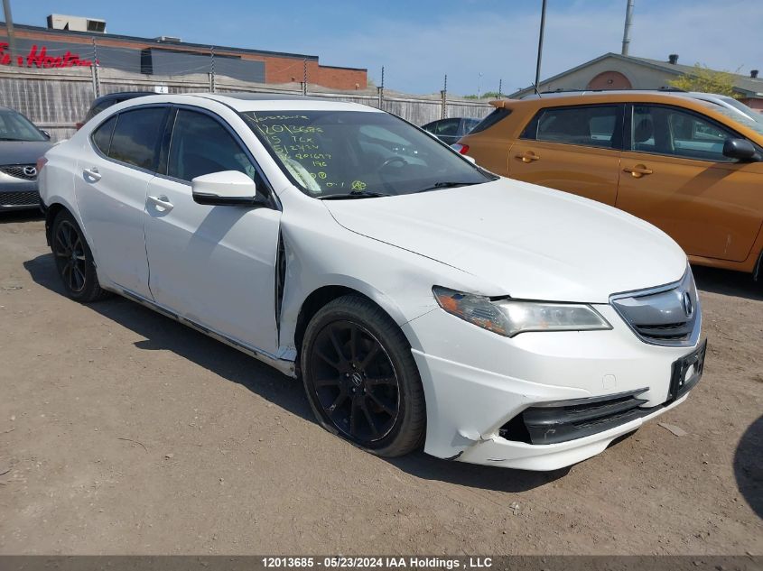 2015 Acura Tlx VIN: 19UUB3F58FA801697 Lot: 12013685