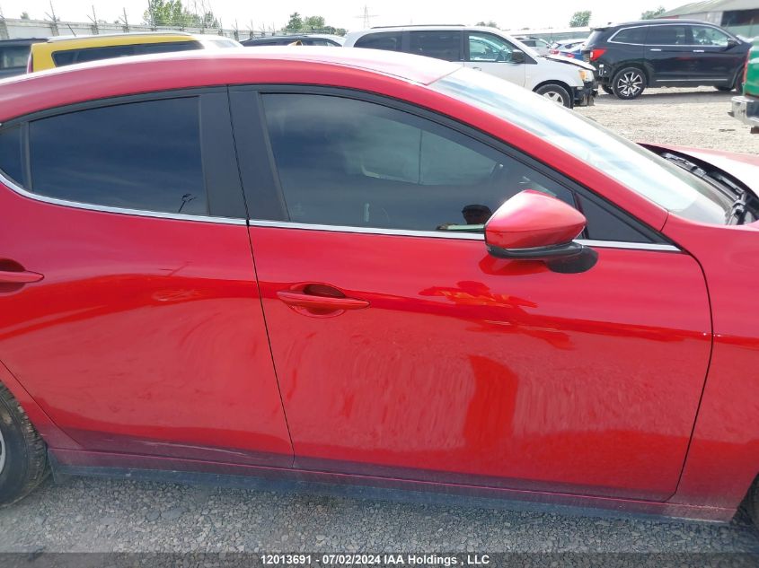 2022 Mazda Mazda3 VIN: JM1BPAK74N1510177 Lot: 12013691