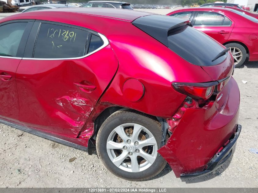 2022 Mazda Mazda3 VIN: JM1BPAK74N1510177 Lot: 12013691