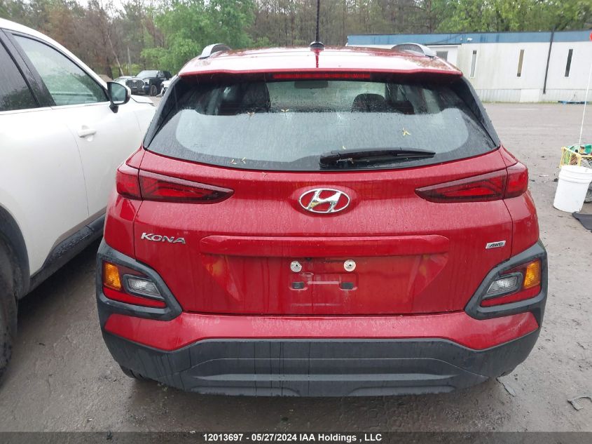 2020 Hyundai Kona Sel VIN: KM8K2CAA8LU563852 Lot: 12013697