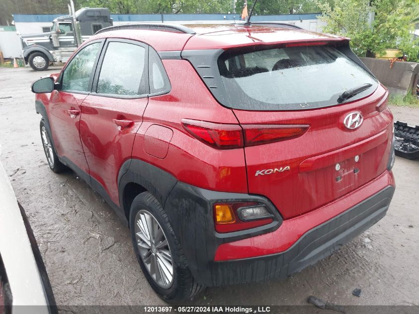 2020 Hyundai Kona Sel VIN: KM8K2CAA8LU563852 Lot: 12013697