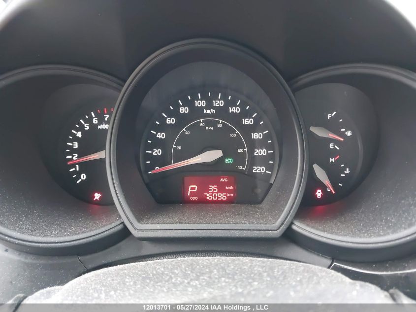 2016 Kia Rio VIN: KNADM4A38G6622162 Lot: 12013701