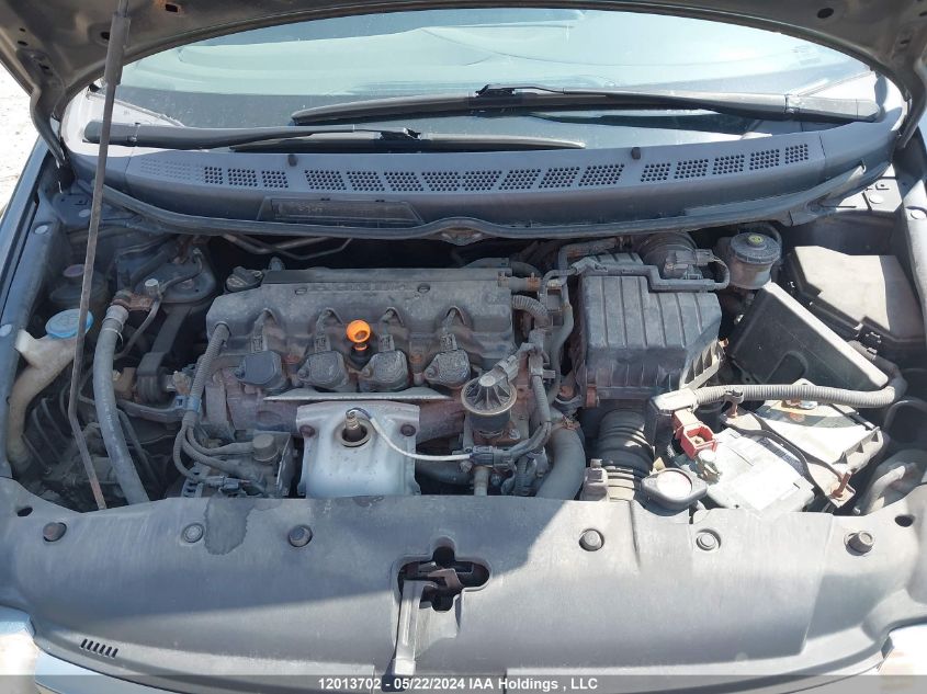 2008 Honda Civic Lx VIN: 2HGFA16578H126039 Lot: 12013702