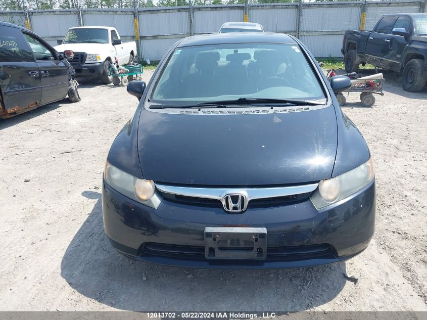 2008 Honda Civic Lx VIN: 2HGFA16578H126039 Lot: 12013702