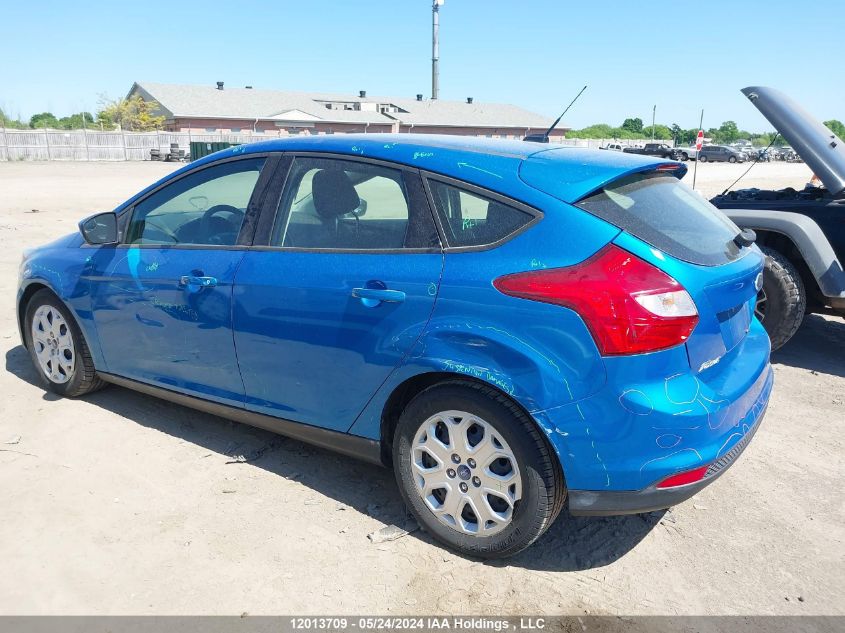 2012 Ford Focus Se VIN: 1FAHP3K25CL186738 Lot: 12013709