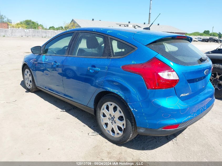 2012 Ford Focus Se VIN: 1FAHP3K25CL186738 Lot: 12013709