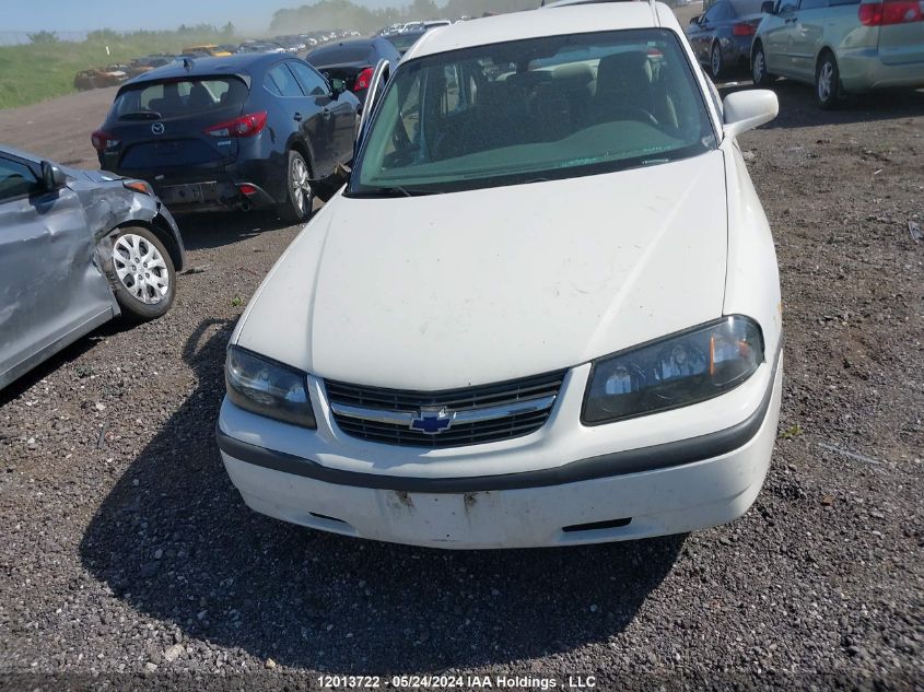 2004 Chevrolet Impala VIN: 2G1WF52EX49409576 Lot: 12013722