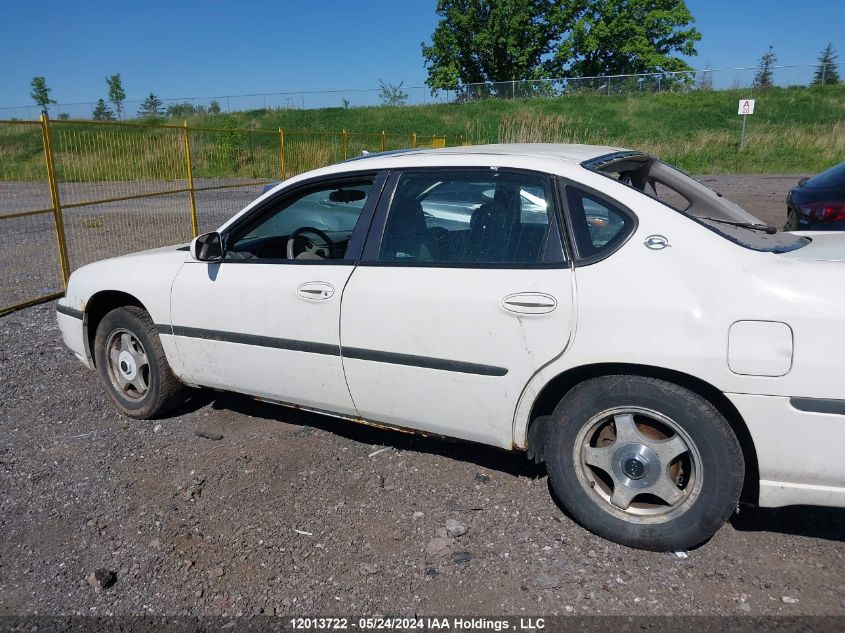 2004 Chevrolet Impala VIN: 2G1WF52EX49409576 Lot: 12013722