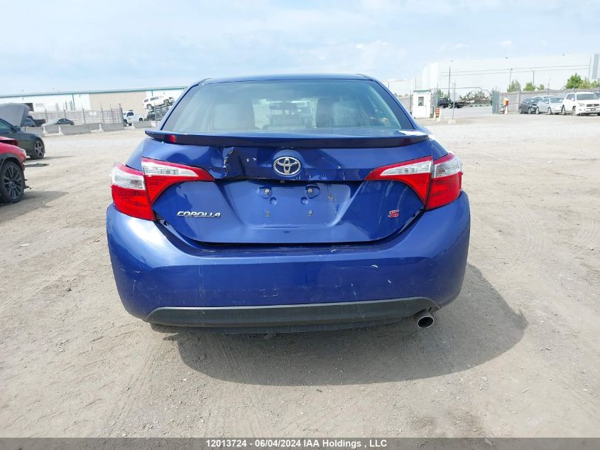 2014 Toyota Corolla Le VIN: 2T1BURHE8EC105934 Lot: 12013724