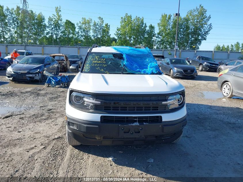 2022 Ford Bronco Sport VIN: 3FMCR9A6XNRD85578 Lot: 12013731