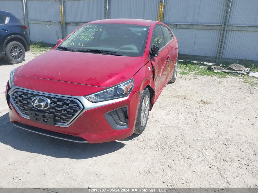 2020 Hyundai Ioniq Hybrid Essential VIN: KMHC75LC0LU194128 Lot: 12013737