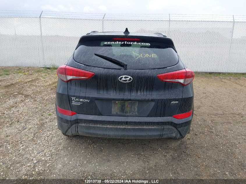 2016 Hyundai Tucson Limited/Sport And Eco/Se VIN: KM8J3CA46GU107650 Lot: 12013738