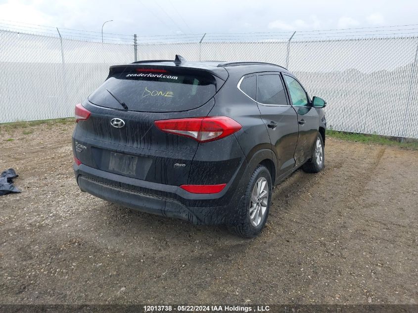 2016 Hyundai Tucson Limited/Sport And Eco/Se VIN: KM8J3CA46GU107650 Lot: 12013738