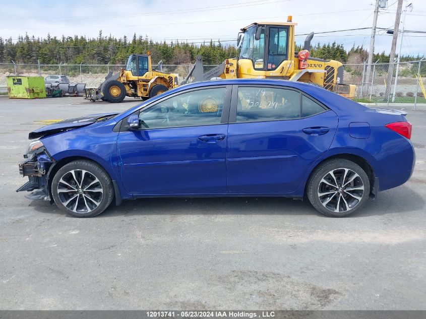 2019 Toyota Corolla Le VIN: 2T1BURHE0KC203691 Lot: 12013741