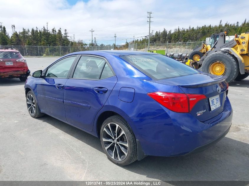 2019 Toyota Corolla Le VIN: 2T1BURHE0KC203691 Lot: 12013741