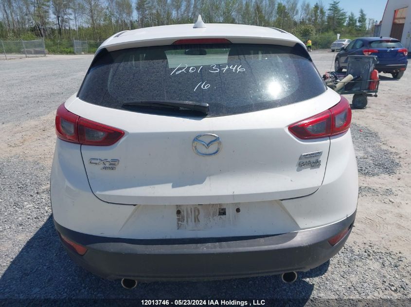 2016 Mazda Cx-3 VIN: JM1DKBC75G0104316 Lot: 12013746