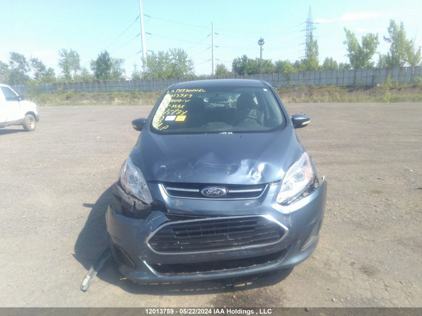 2018 Ford C-Max Se VIN: 1FADP5AU6JL104400 Lot: 12013759