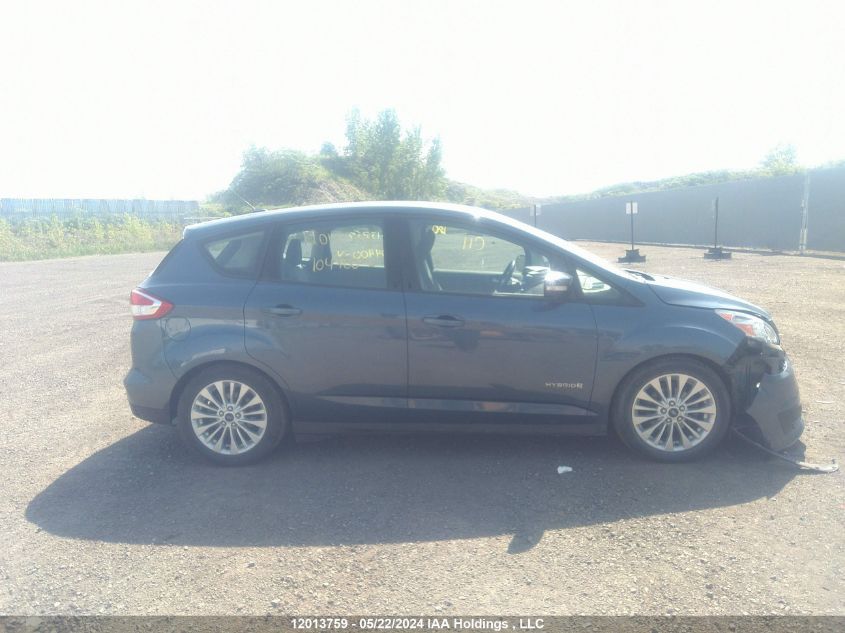 2018 Ford C-Max Se VIN: 1FADP5AU6JL104400 Lot: 12013759