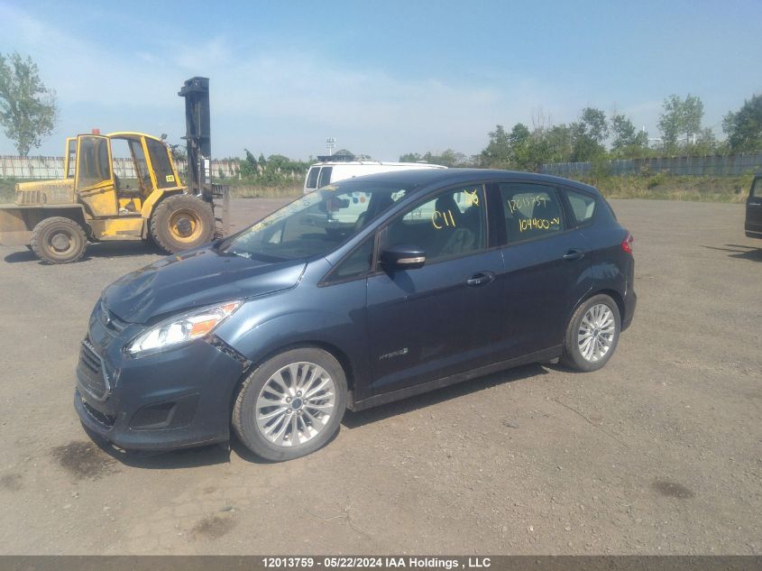 2018 Ford C-Max Se VIN: 1FADP5AU6JL104400 Lot: 12013759