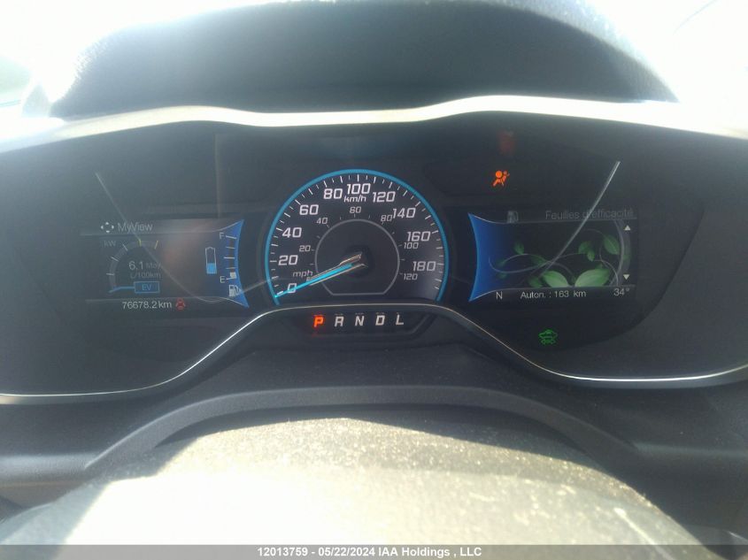 2018 Ford C-Max Se VIN: 1FADP5AU6JL104400 Lot: 12013759