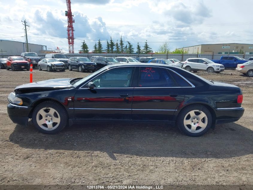 2000 Audi A8 VIN: WAUFL54D0YN010809 Lot: 12013766