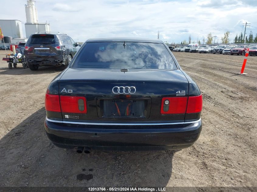 2000 Audi A8 VIN: WAUFL54D0YN010809 Lot: 12013766