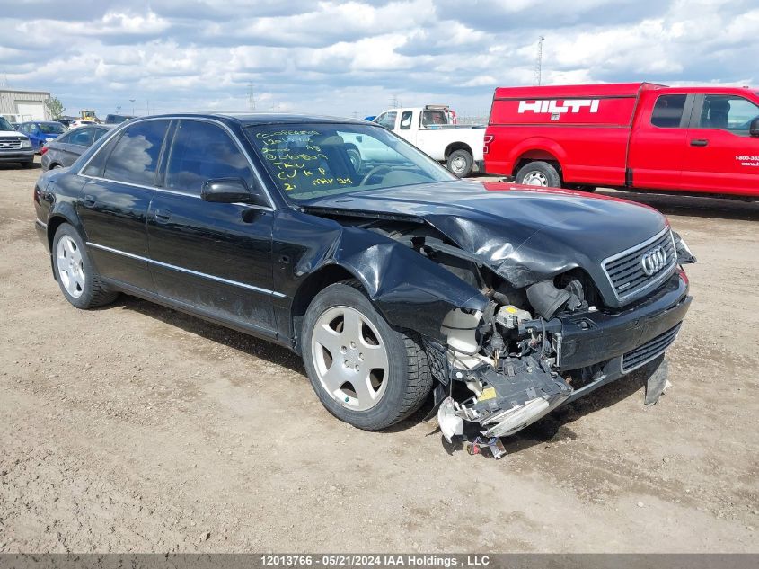 2000 Audi A8 VIN: WAUFL54D0YN010809 Lot: 12013766