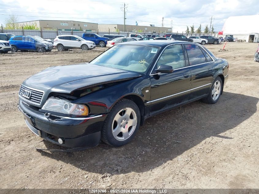 2000 Audi A8 VIN: WAUFL54D0YN010809 Lot: 12013766