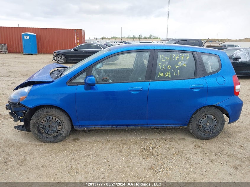 2008 Honda Fit VIN: JHMGD37208S800467 Lot: 12013777