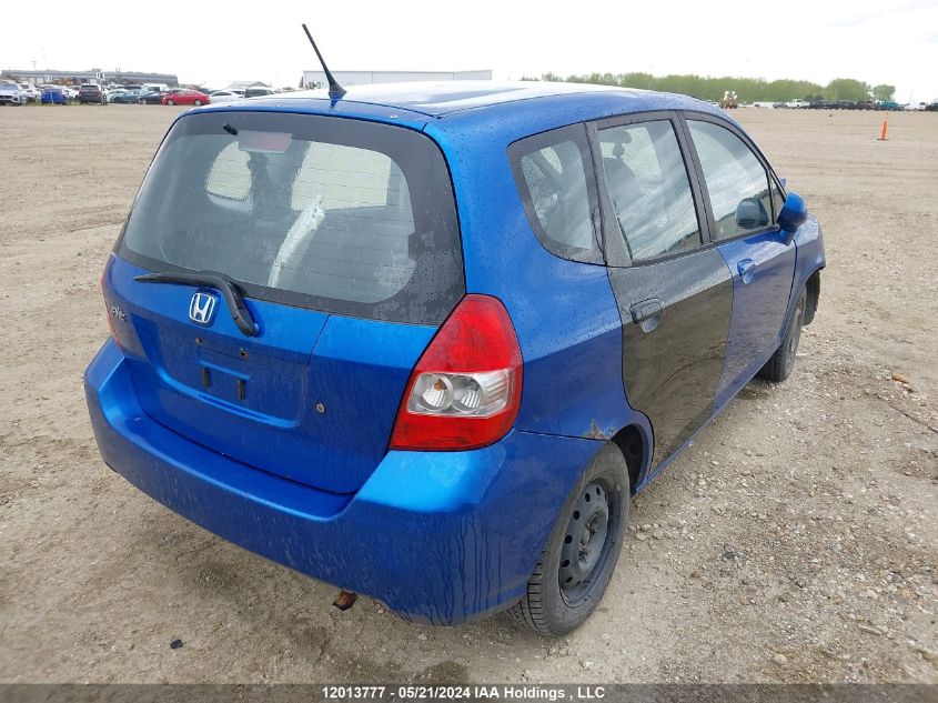 2008 Honda Fit VIN: JHMGD37208S800467 Lot: 12013777