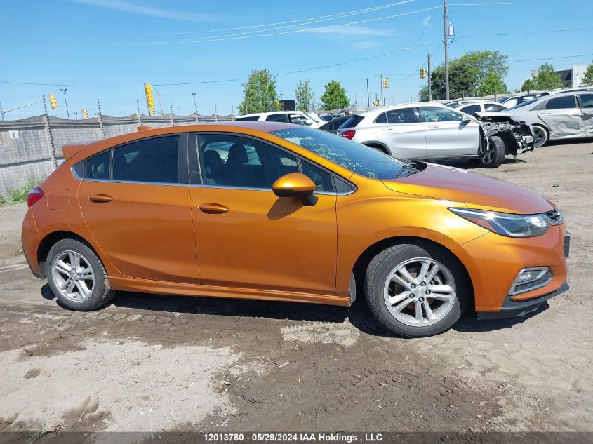 2017 Chevrolet Cruze VIN: 3G1BE6SM5HS550451 Lot: 12013780