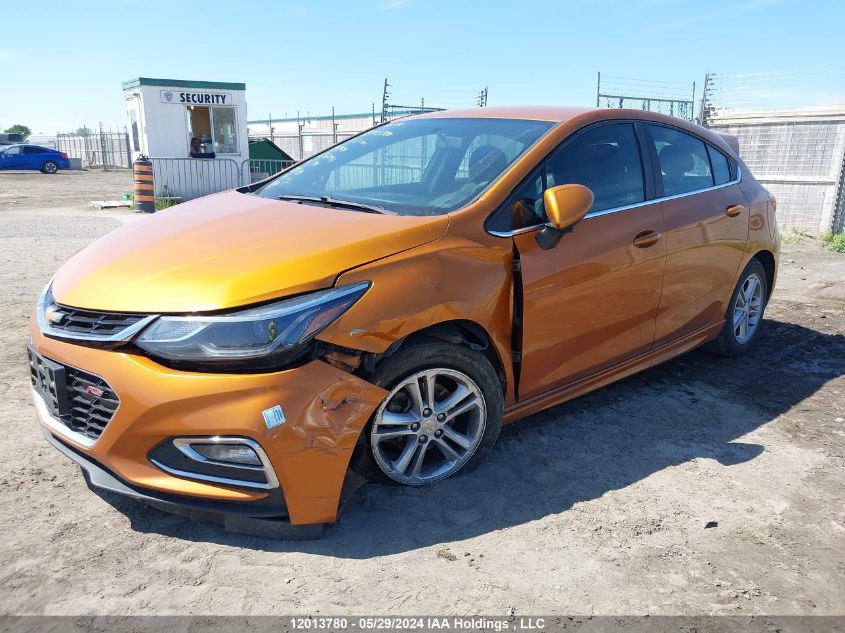 2017 Chevrolet Cruze VIN: 3G1BE6SM5HS550451 Lot: 12013780