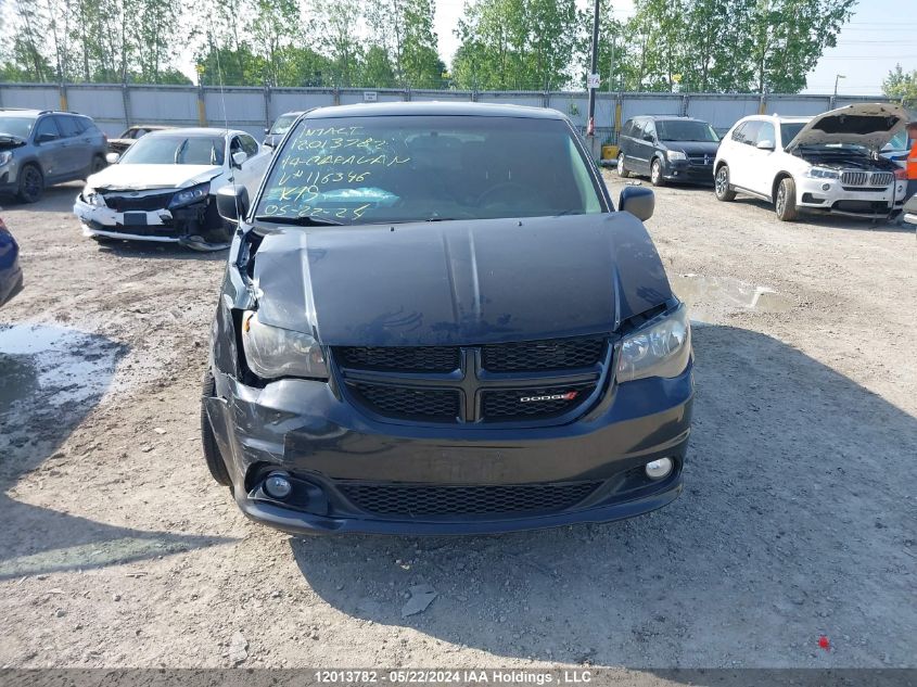 2014 Dodge Grand Caravan VIN: 2C4RDGBG6ER116346 Lot: 12013782