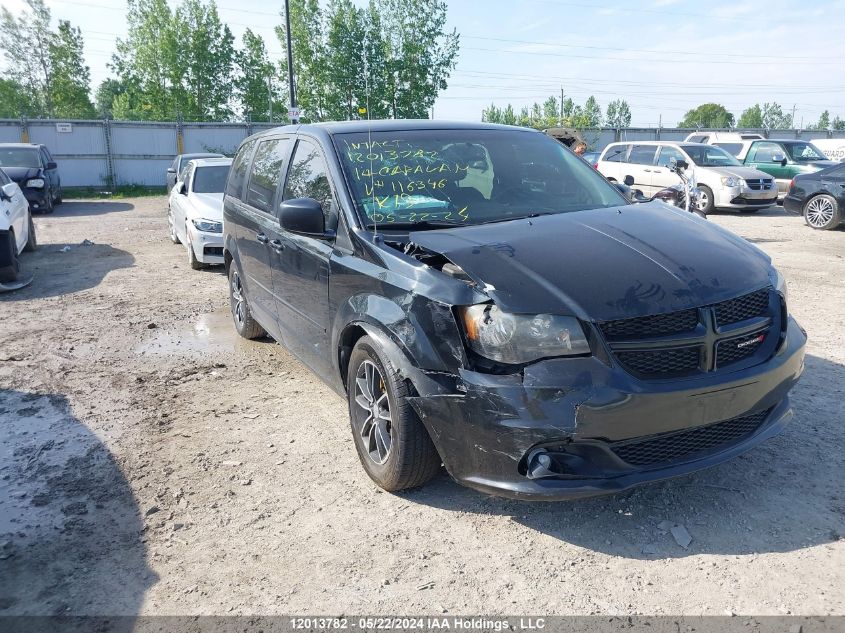 2014 Dodge Grand Caravan VIN: 2C4RDGBG6ER116346 Lot: 12013782