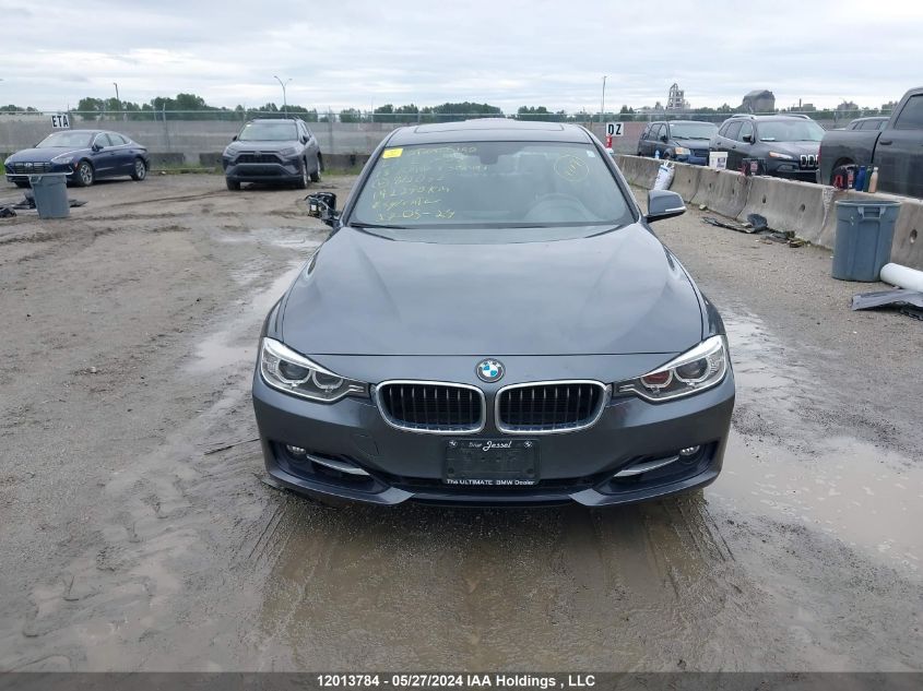 2013 BMW 328 I VIN: WBA3B3C5XDJ812032 Lot: 12013784