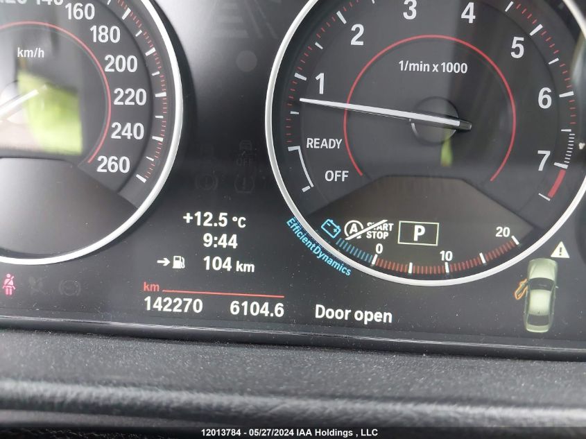 2013 BMW 328 I VIN: WBA3B3C5XDJ812032 Lot: 12013784