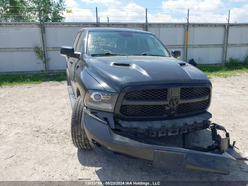 2018 Ram 1500 Sport VIN: 1C6RR7UT4JS134100 Lot: 12013786