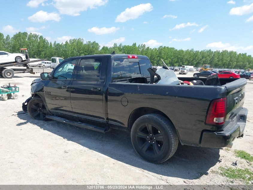 2018 Ram 1500 Sport VIN: 1C6RR7UT4JS134100 Lot: 12013786