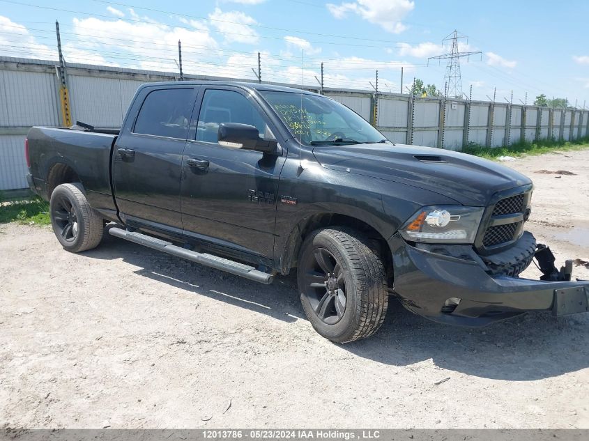 2018 Ram 1500 Sport VIN: 1C6RR7UT4JS134100 Lot: 12013786