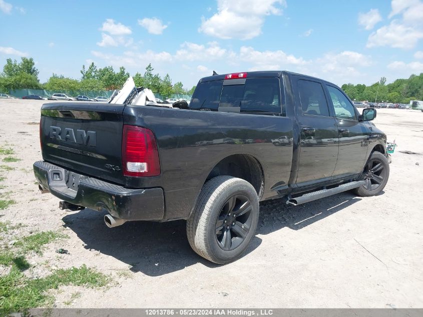 2018 Ram 1500 Sport VIN: 1C6RR7UT4JS134100 Lot: 12013786