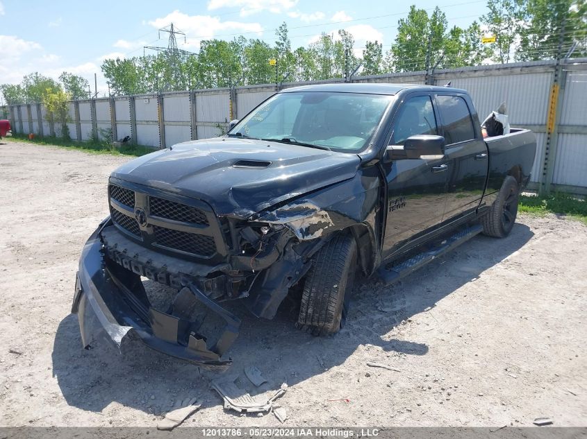 2018 Ram 1500 Sport VIN: 1C6RR7UT4JS134100 Lot: 12013786