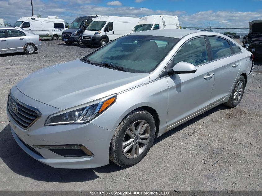 2015 Hyundai Sonata VIN: 5NPE24AF9FH148265 Lot: 12013793