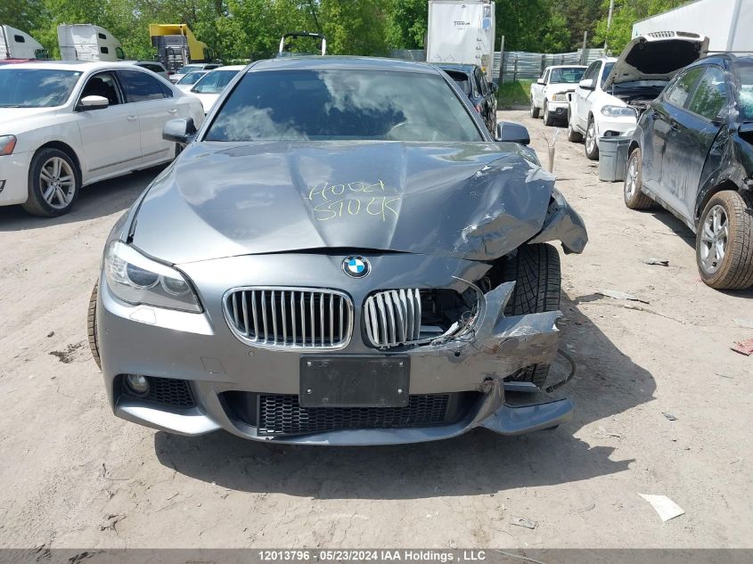 2011 BMW 550 Xi VIN: WBAFU9C54BC786295 Lot: 12013796