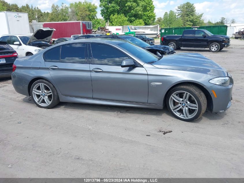 2011 BMW 550 Xi VIN: WBAFU9C54BC786295 Lot: 12013796